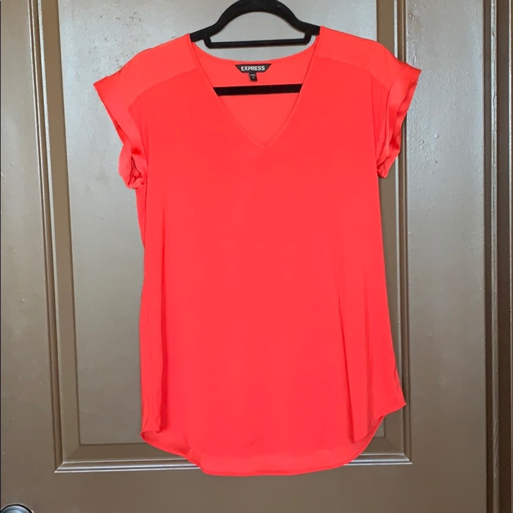 Bright Red Express Blouse